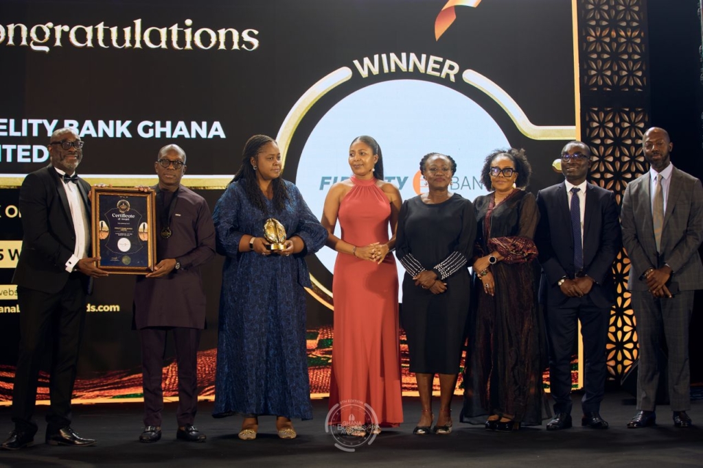 Fidelity Bank Crowned Bank of the Year at 2025 Ghana Business Awards