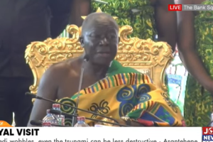 The Asantehene has urged economic managers to avoid becoming complacent